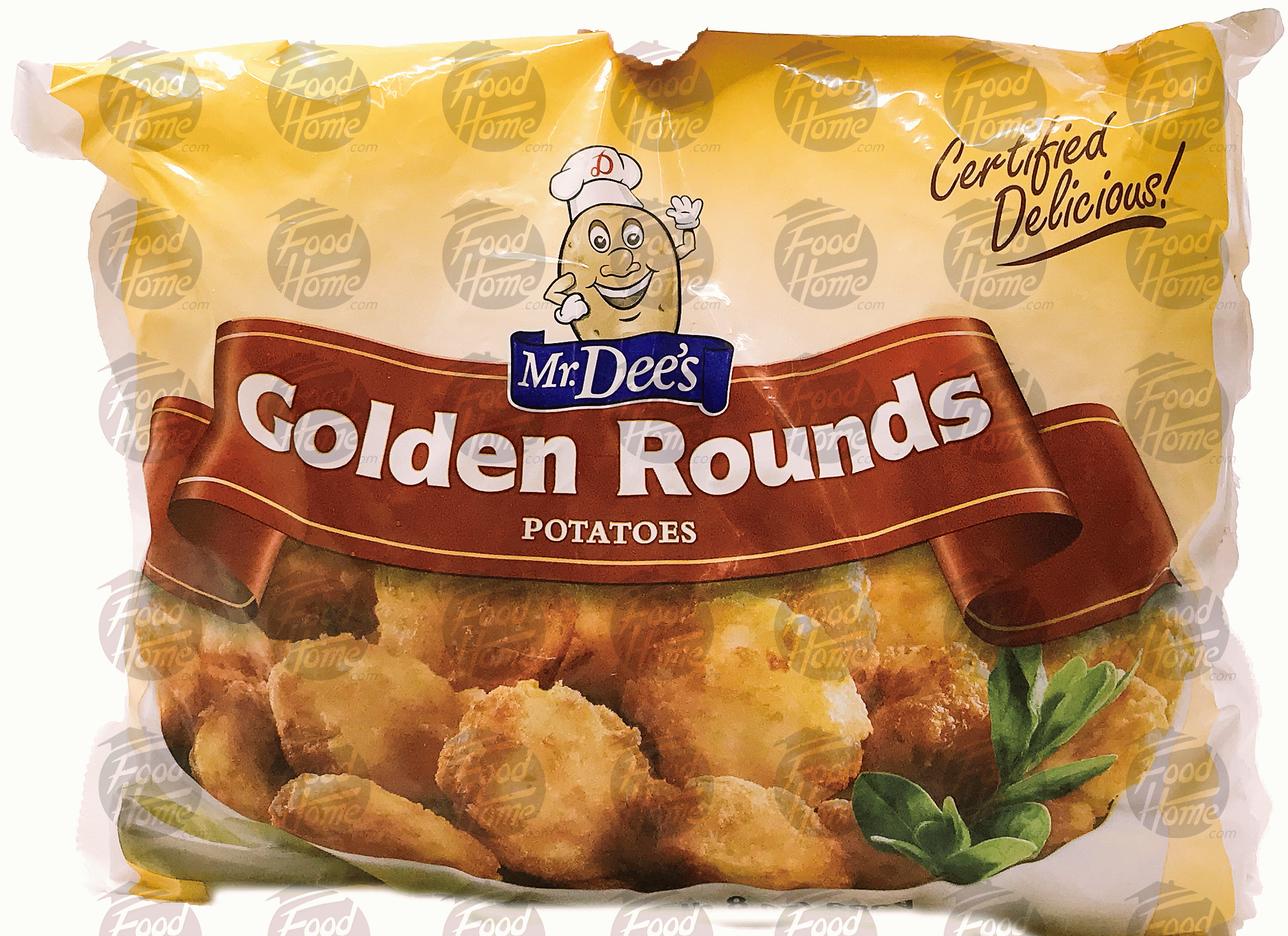 Mr. Dee's  golden rounds potatoes, frozen bag Full-Size Picture